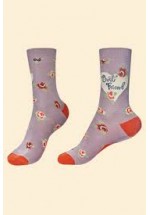 Powder Besties Ankle Socks (Lilac) SS23